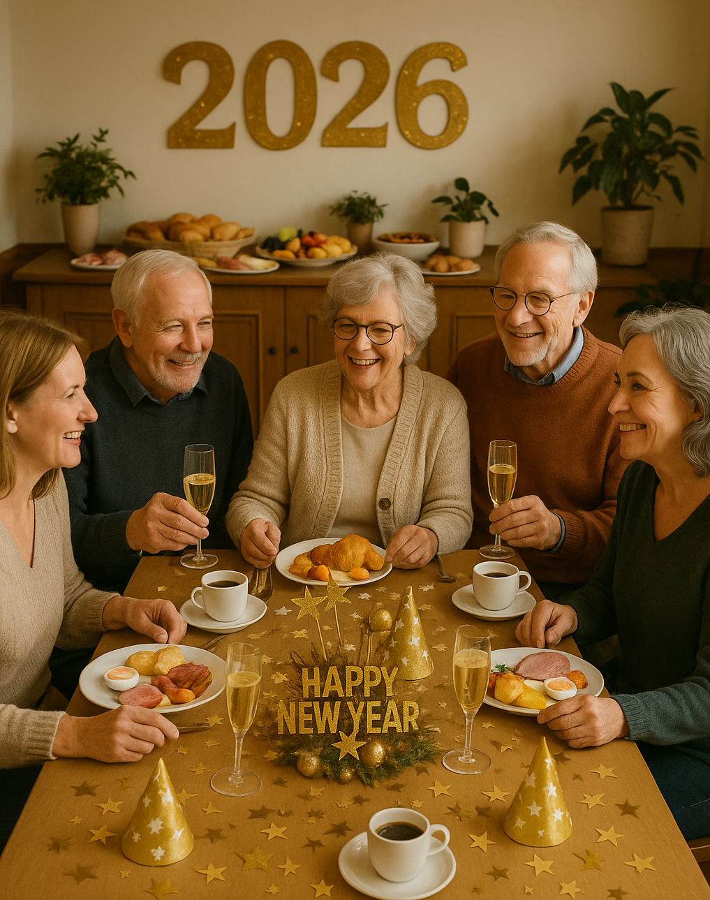 NEUJAHRSFRÜHSTÜCK IM ZENTRUM
