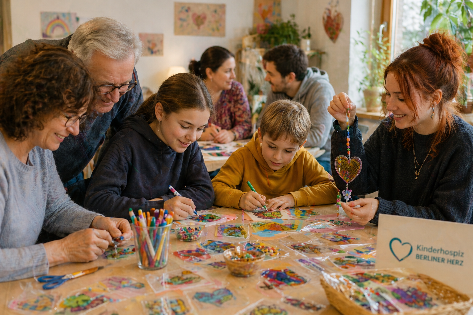 GEMEINSAM BASTELN FÜR DEN GUTEN ZWECK: AKTIONEN FÜR DAS BERLINER HERZ