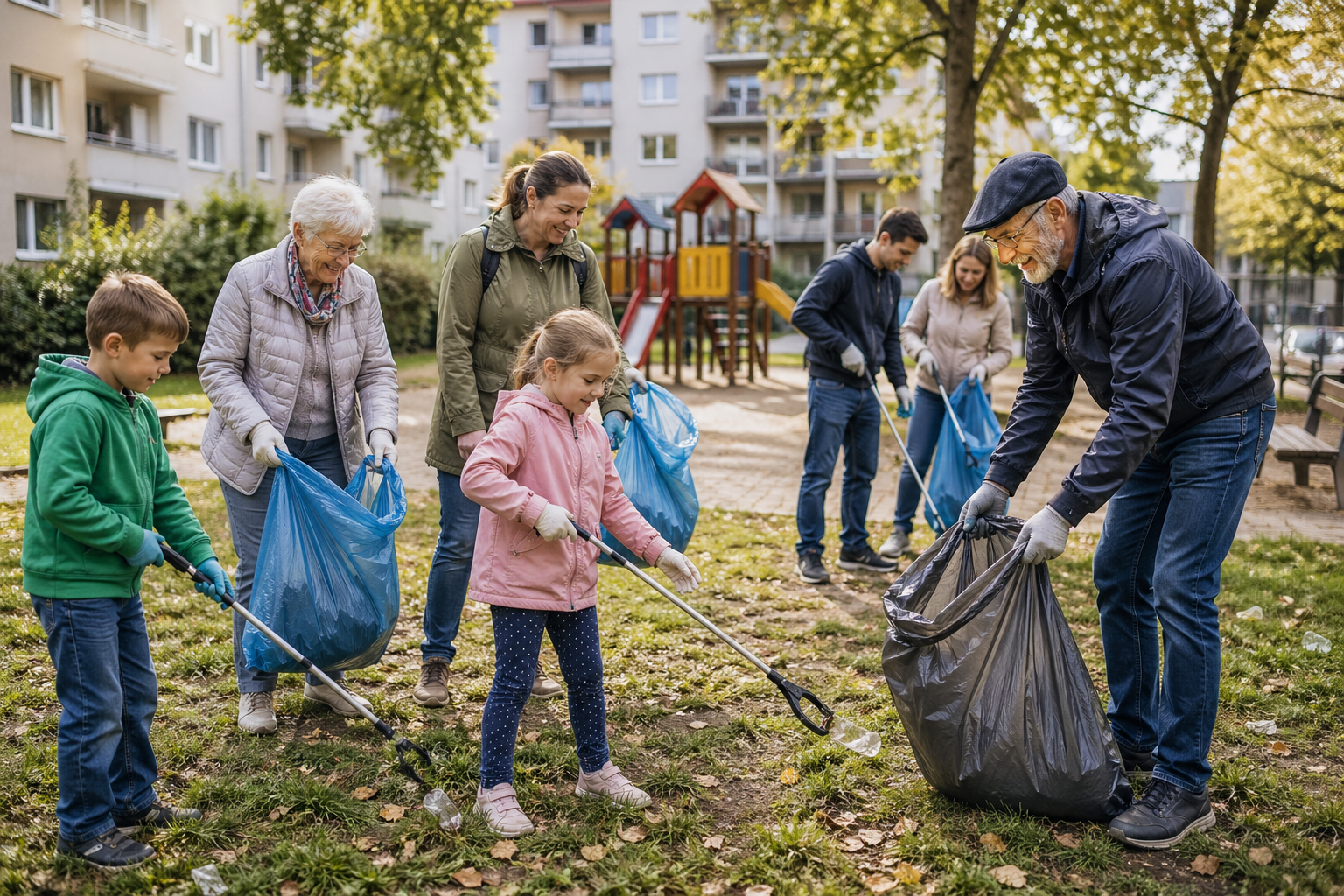 GEMEINSAM ANPACKEN: AUFRÄUMAKTION