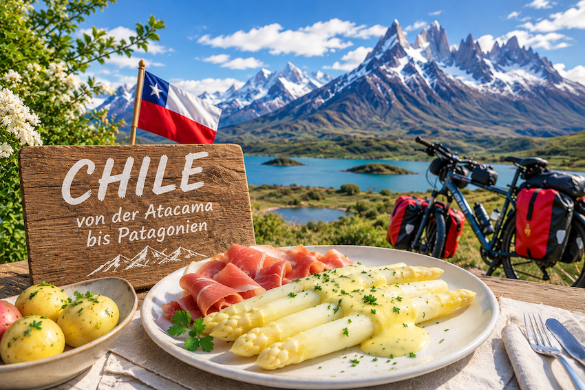 Spargelessen und Reiseabenteuer