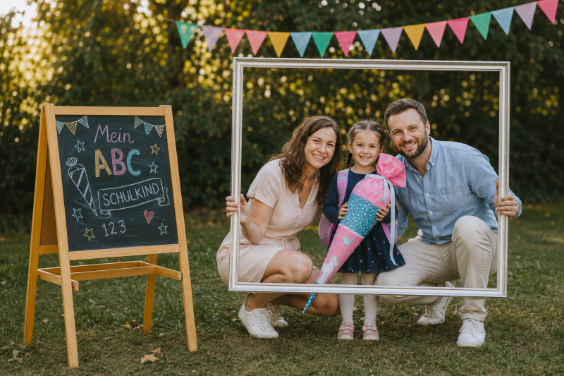 Kostenloses Fotoshooting zur Einschulung